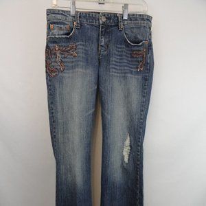 American Eagle womens blue jeans, size 6. (A12)
